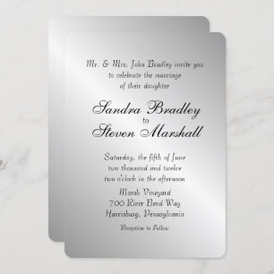 Faire-part de mariage de l'Union du droit et de la