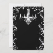 Faire-part de mariage de lustre Fancy (Dos)