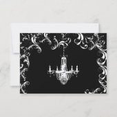 Faire-part de mariage de lustre Fancy (Devant)