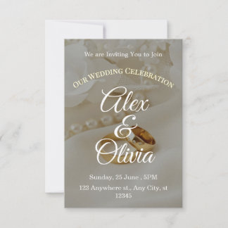 Faire-part de mariage de luxe