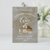 Faire-part de mariage de luxe (Debout devant)