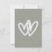 Faire-part de mariage de luxe (Dos)