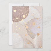 FAIRE-PART DE MARIAGE DE LUXE EN COULEUR D'EAU BUB (Dos)