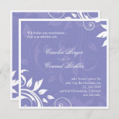 Faire-part de mariage de luxe - Texte allemand 2 (Devant / Derrière)