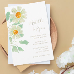 Faire-part de mariage de marais