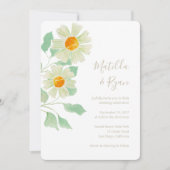 Faire-part de mariage de marais (Devant)