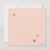 Faire-part de mariage de mariée et de mariée (Dos)