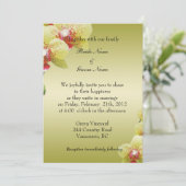 faire-part de mariage de mariée et mariée (Debout devant)