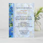 faire-part de mariage de mariée et mariée (Debout devant)