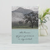 Faire-part de mariage de Misty Mountain (Debout devant)