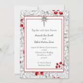 Faire-part de mariage de Noël Berry (Devant)