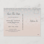 Faire-Part de Mariage de Noël Enregistrer la Date (Dos)