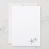 Faire-part de mariage de noms de parents d'étoiles (Dos)