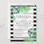 Faire-part de mariage de Palm Springs (Devant)