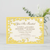 Faire-part de mariage de Papel Picado - belles (Debout devant)