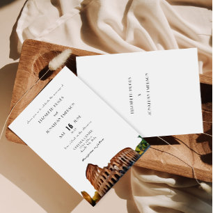 Faire-part de mariage de peinture artistique de Ro