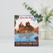 Faire-part de mariage de Phantom Ship Crater Lake (Debout devant)
