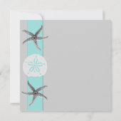 Faire-part de mariage de poisson d'eau et de poiss (Dos)