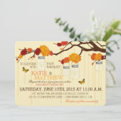Faire-part de mariage de pots de branches de (Debout devant)