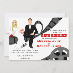 Faire-part de mariage de présentation de fonctionn