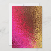 Faire-part de mariage de regard de rose et de (Dos)