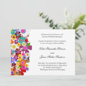 Faire-part de mariage de ressort (Debout devant)