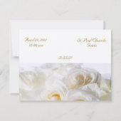 Faire-part de mariage de rêve rose (Dos)