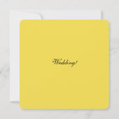 Faire-part de mariage de rideaux de théâtre (Dos)