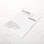 Faire-part de mariage de script du coeur (Rotation)