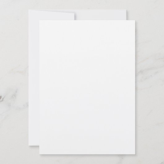 Faire-part de mariage de script moderne Kraft (Dos)