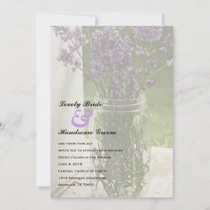 Faire-part de mariage de Sheon Jar Lavender