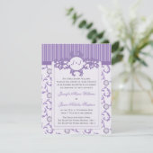 Faire-part de mariage de soirée dans le motif de (Debout devant)