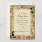 Faire-part de mariage de style Collage pour les am (Devant)