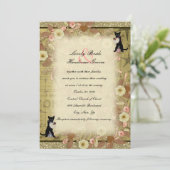 Faire-part de mariage de style Collage pour les am (Debout devant)