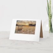 Faire-part de mariage de style pays (Dos)