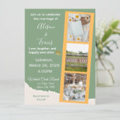 Faire-part de mariage DE STYLE RANCH (Debout devant)