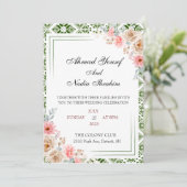 Faire-part de mariage de Tatreez (Debout devant)