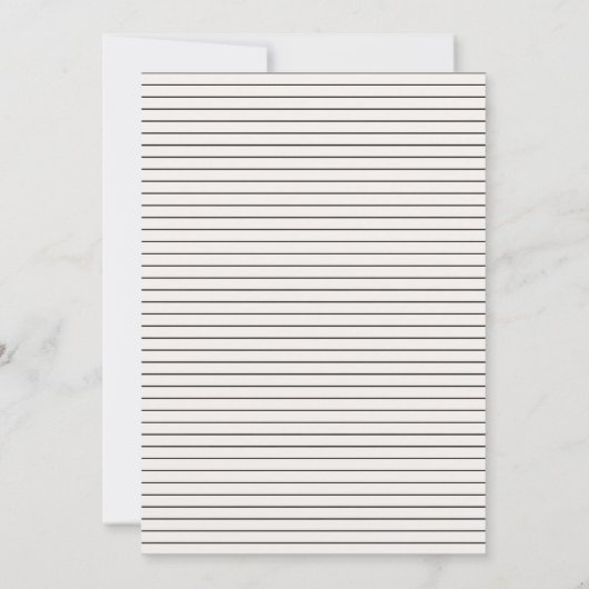 Faire-part de mariage de typographie manuscrite mo (Dos)