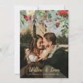 Faire-part de mariage de vacances rustique