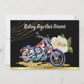 Faire-part de mariage de vélo (Devant)