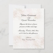 Faire-part de mariage de vidage (Devant)