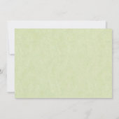 Faire-part de mariage d'eau (Dos)