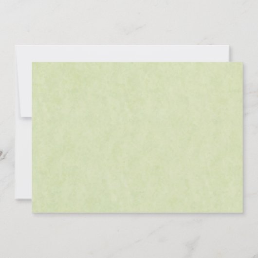 Faire-part de mariage d'eau (Dos)