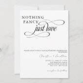 Faire-part de mariage décontracté (Devant)