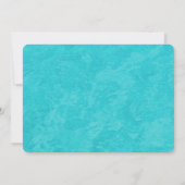 Faire-part de mariage Décontracté Blue Ocean (Dos)