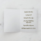 faire-part de mariage décontracté mariage (Intérieur)