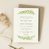 Faire-part de mariage d'écriture formelle de branc