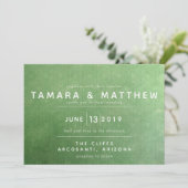 Faire-part de mariage d'Emerald City (Debout devant)