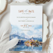 Faire-part de mariage d'enregistrement de la date 