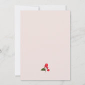 Faire-part de mariage des Bougainvilliers méditerr (Dos)